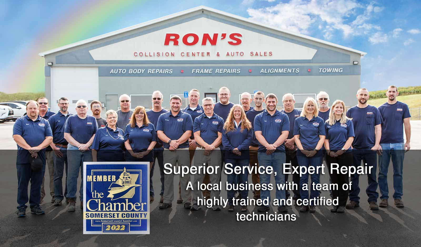 Ron's Collision Center Staff